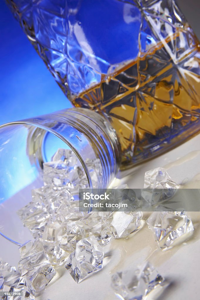 Bourbon Spill  Alcohol - Drink Stock Photo