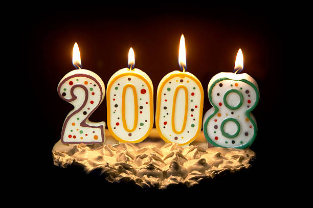 istock Birthday Cake - New Years 2008 93273034