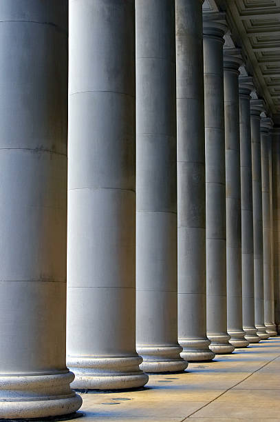 istock Chicago Buildings - Union Station Columns 93273063