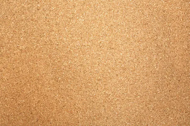 Photo of Close-up of rectangular corkboard texture