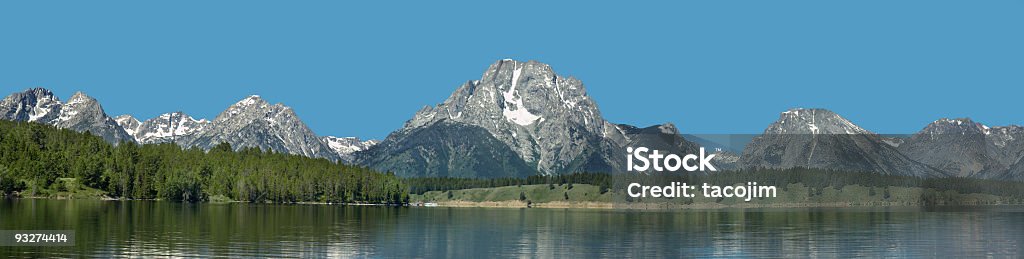 Tetons Национальный парк Гранд - Стоковые фото Бе�з людей роялти-фри