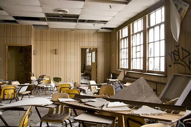 Photo of Abandoned School