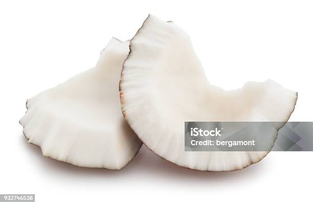 Coconut Stock Photo - Download Image Now - Coconut, Block Shape, Cut Out