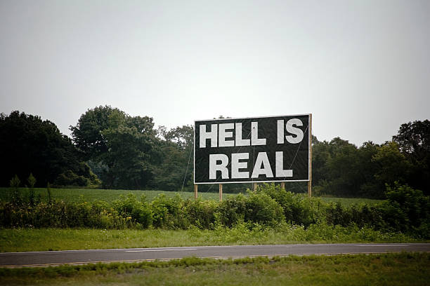 hell é real! - lugar de devoção religiosa - fotografias e filmes do acervo