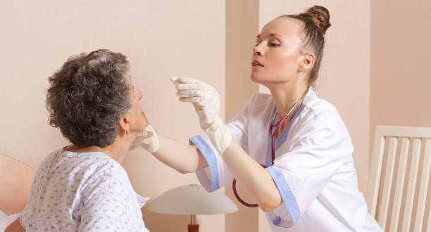 istock Geriatrician visits a senior woman in her room 932749822