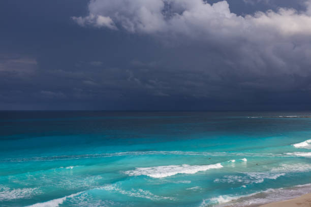istock Stormy weather, view from above 932751058