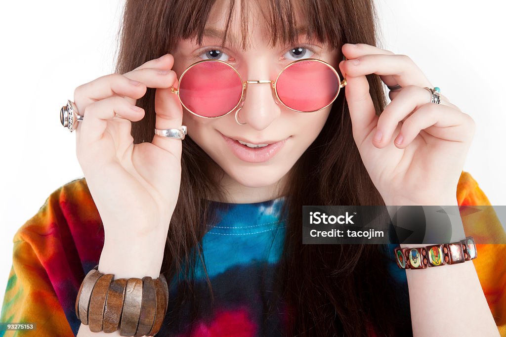 Hippies Dippy - Photo de Lunettes de soleil teintées en rose libre de droits