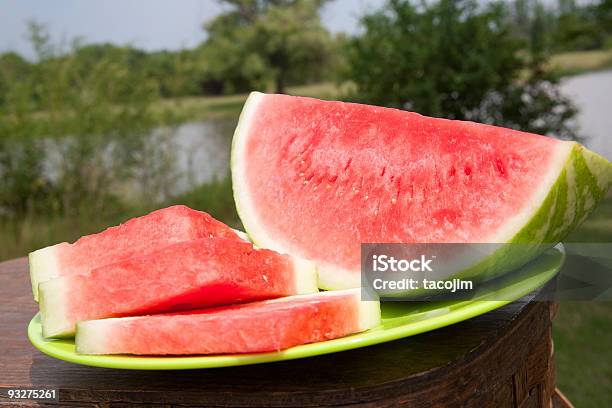 Wassermelone Scheiben Stockfoto und mehr Bilder von Wassermelone - Wassermelone, Farbbild, Fotografie