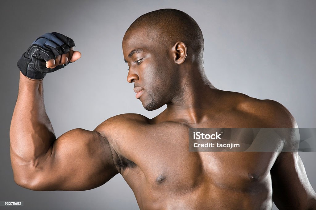 Biceps - Foto de stock de Africano-americano libre de derechos