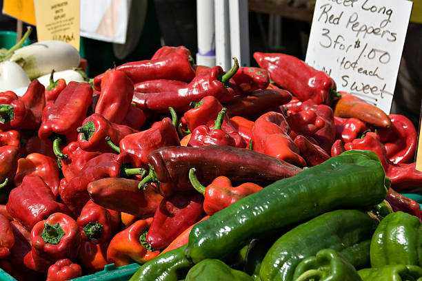 istock Peppers outdoor market 93276480
