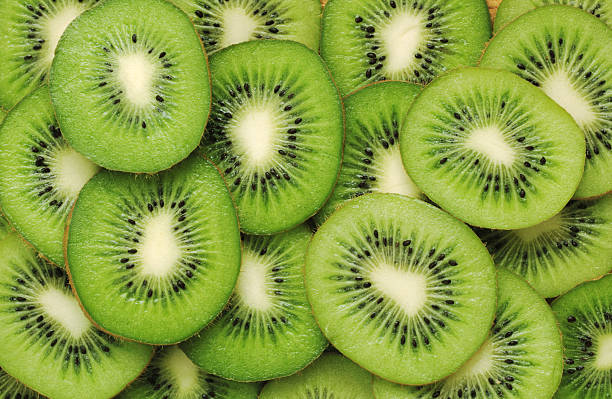 padrão de kiwi - fruta kiwi - fotografias e filmes do acervo