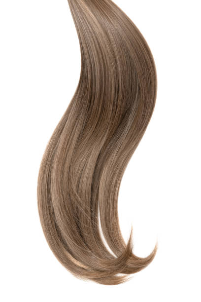 istock Curl of natural hair on a white background 932779074