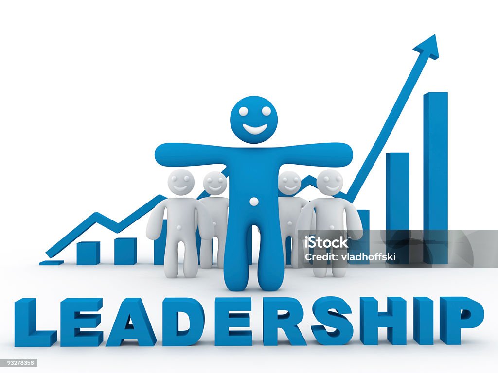 leadership concept  Bar Graph Stock Photo