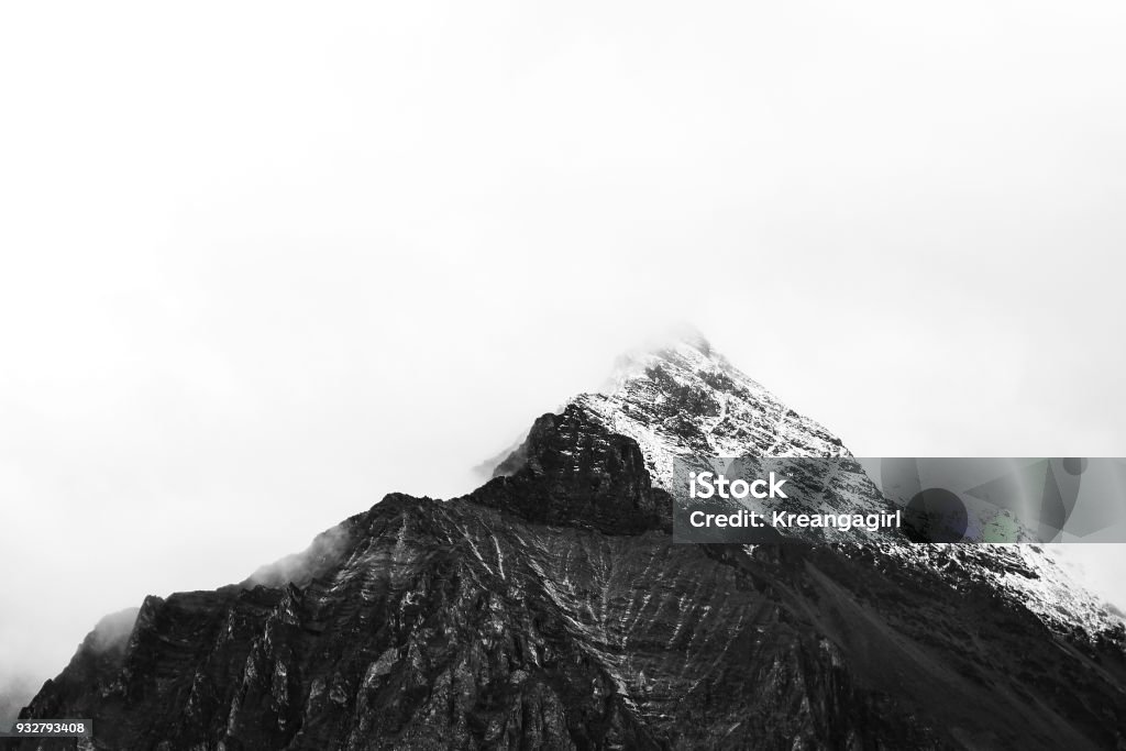 Mountains view in Yading national reserve Mountains view in Yading national reserve, Daocheng county, Sichuan province, China. Mountain Stock Photo