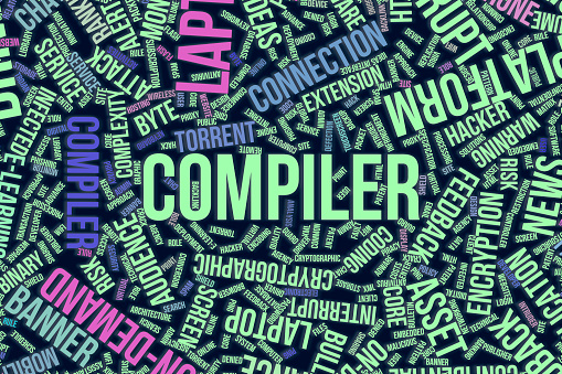 Compiler Conceptual Word Cloud For Business Information Technology Or ...
