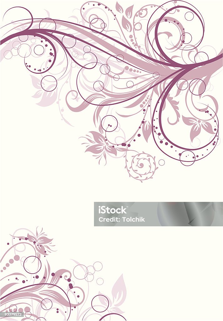 Floral abstract background  Abstract stock vector