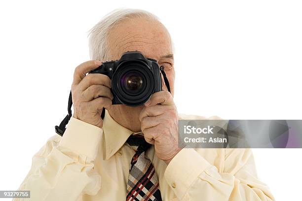 Éxito Fotógrafo Senior De Prensa Foto de stock y más banco de imágenes de Acontecimiento - Acontecimiento, Adulto, Adulto maduro