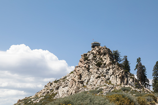 Butler Peak Fire Lookout - Big Bear Lake in the Southern California Mountains
