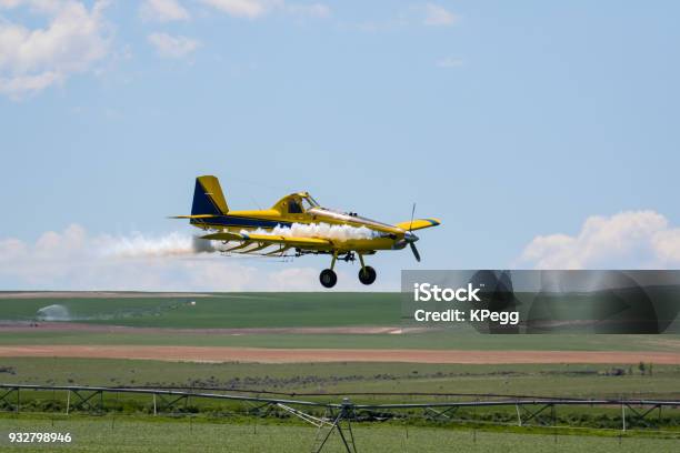 Crop Duster Stock Photo - Download Image Now - Agricultural Field, Agriculture, Air Vehicle