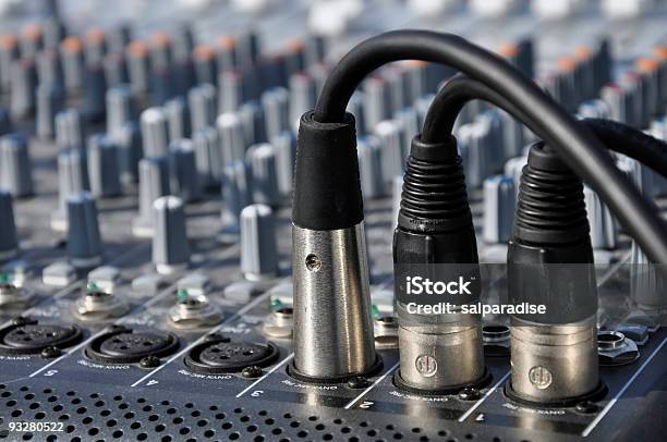 Mixer Stock Photo - Download Image Now - Cable, Close-up, Color Image