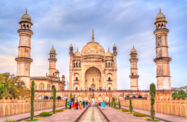 istock Bibi Ka Maqbara Tomb, also known as Mini Taj Mahal. Aurangabad, India 932810500
