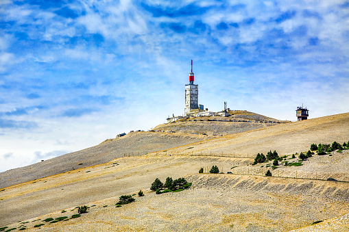The summit of Mont Ventoux, Provence, France