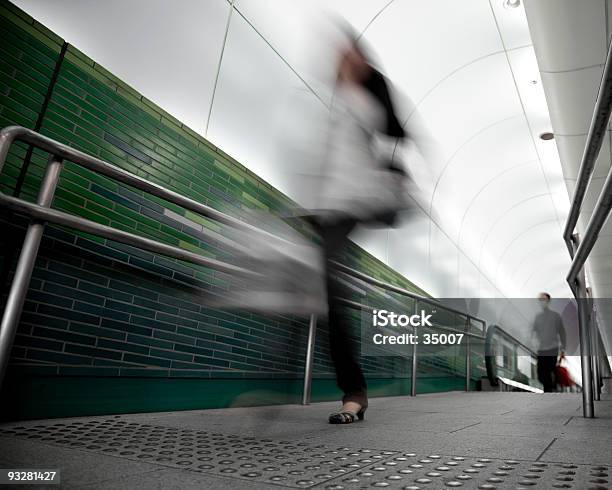 Commuters Stock Photo - Download Image Now - Beat The Clock, Blurred Motion, Business