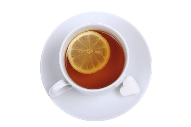 cup of tea stock photo