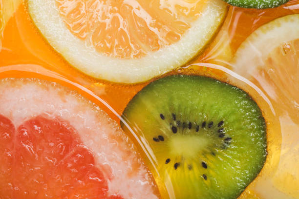 Colorful fruit background