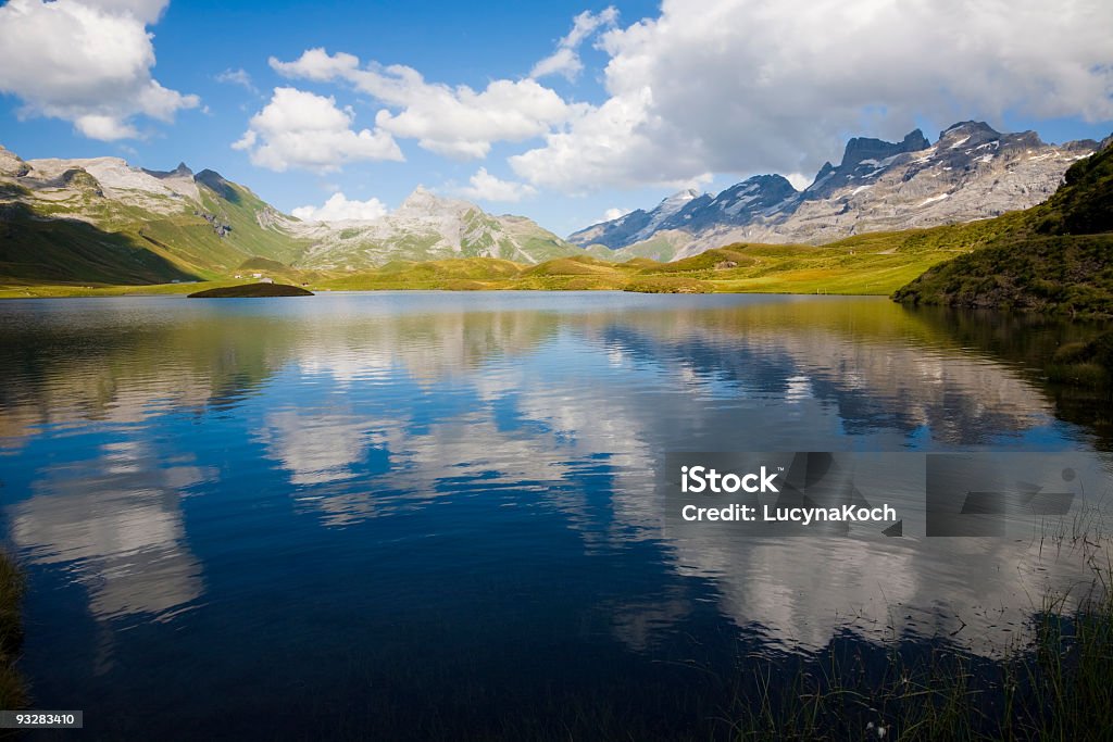 Herbst Uhr Tannensee - Lizenzfrei Alpen Stock-Foto