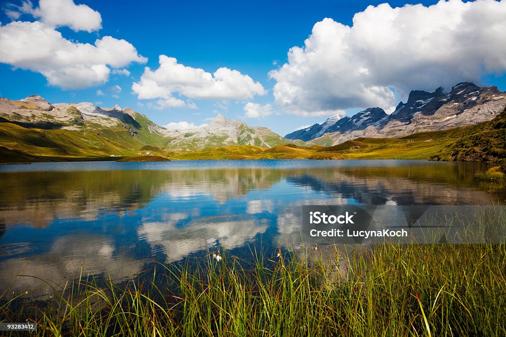 Herbst Uhr Tannensee - Lizenzfrei Berg Stock-Foto