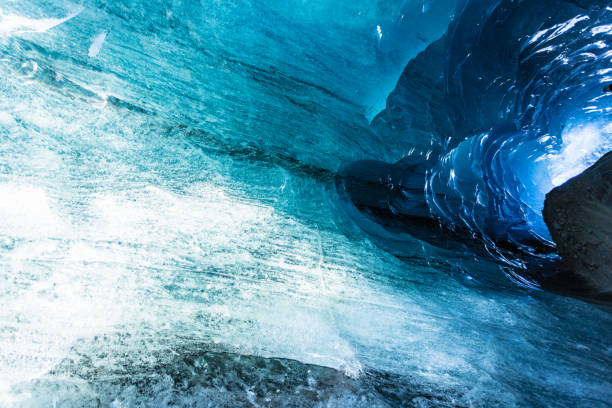 istock Glacial Ice cave in Iceland 932836368