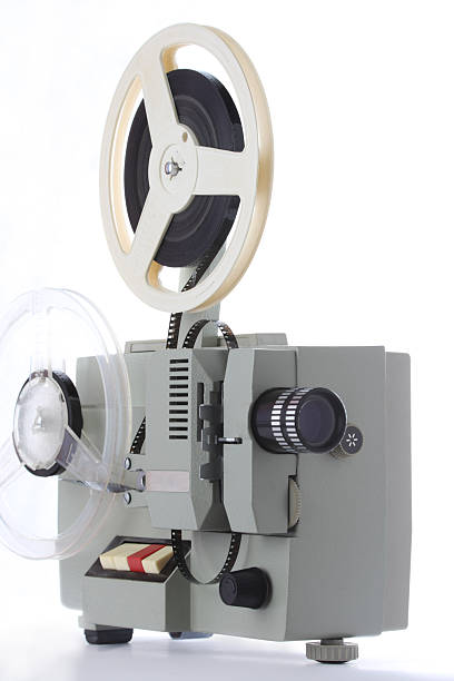 proyector de película de 8 mm - 8mm film projector fotografías e imágenes de stock