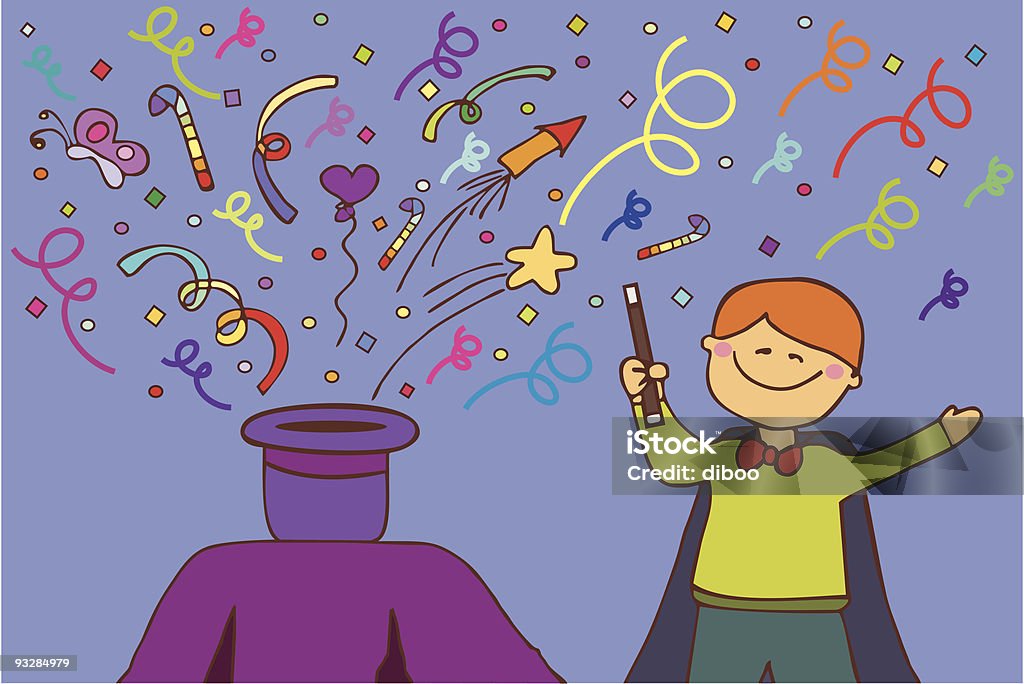 Magic Acting Magic Act Stock Illustration - Download Image Now - Acting ...
