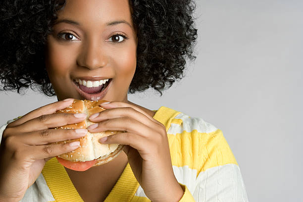 istock Fast Food Woman 93285887