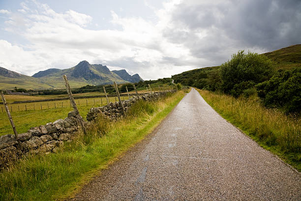 istock Country road, Highlands 93286411