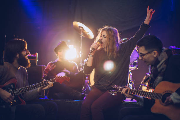 istock Band in the club 932868376
