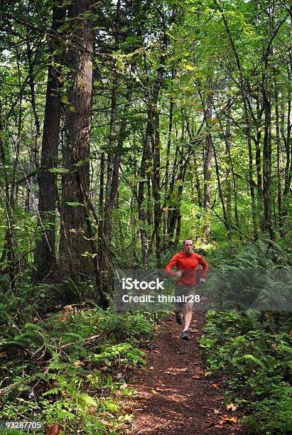 Trail Runner Stock Photo - Download Image Now - 20-29 Years, Adult, Adults Only