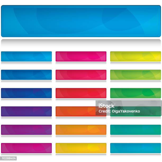 Conjunto De Banners - Arte vetorial de stock e mais imagens de Cores - Cores, Imagem a cores, Abstrato