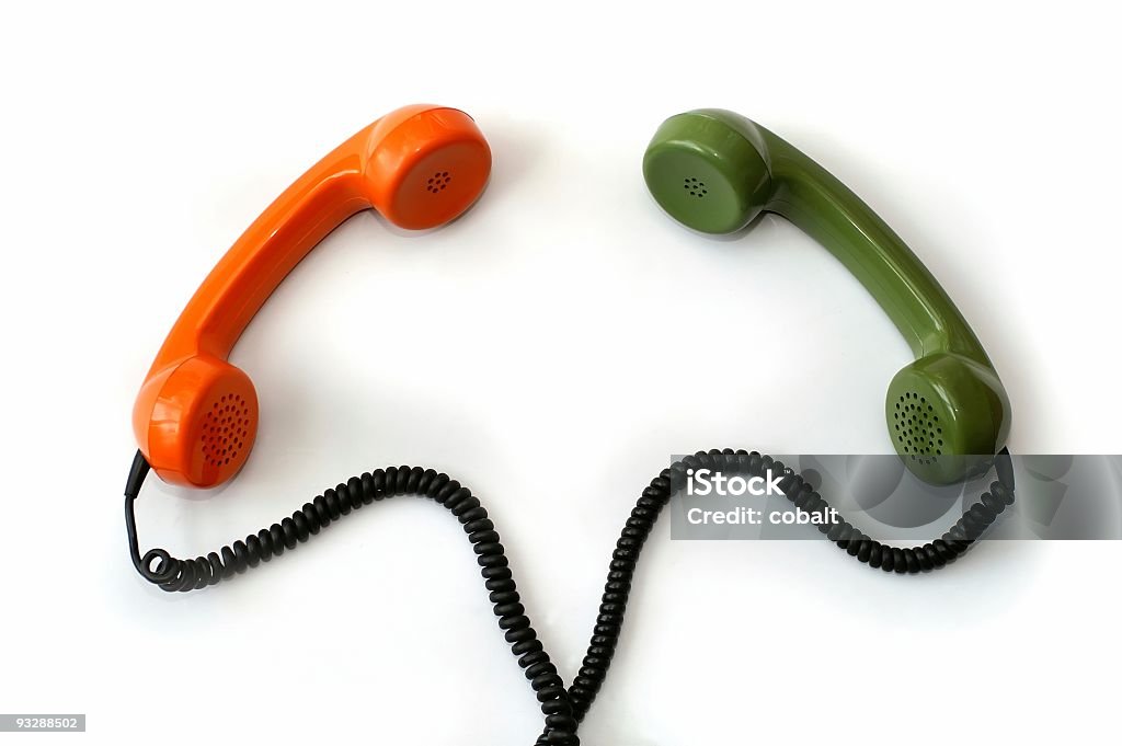 Telefone Dueto - Royalty-free Dividir Foto de stock