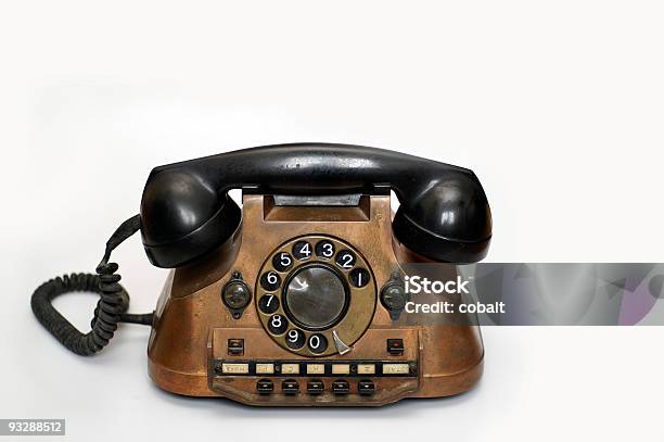 Vintage Phone Stock Photo - Download Image Now - Telephone, 1930, 1937