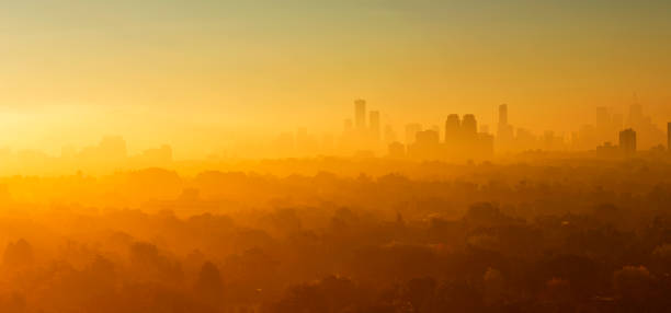 istock Foggy morning over Toronto's skyline 932887386