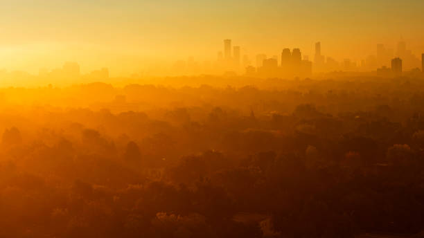 istock Foggy morning over Toronto's skyline 932889494