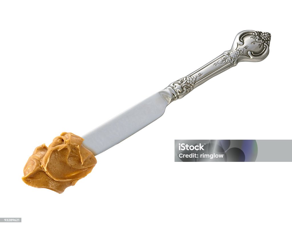 Peanut Butter Knife Stock Photo - Download Image Now - Peanut Butter, Table  Knife, Cut Out - iStock