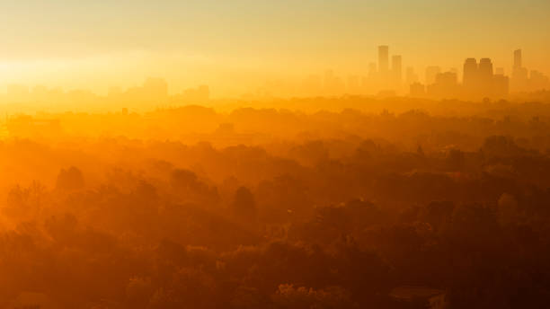 istock Foggy morning over Toronto's skyline 932896598
