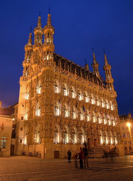 istock Leuven Town Hall, Belgium 93289806