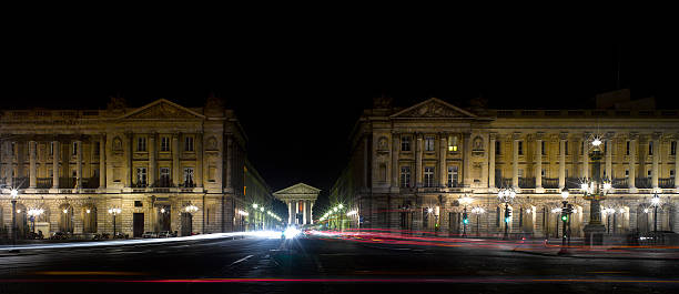 istock Paris: Hotel Crillon  and Madeleine church from Concorde square 93290066