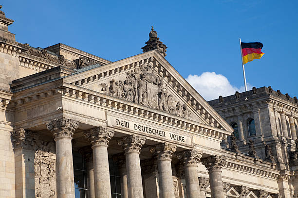 istock Detail of Reichstag facade 93290320
