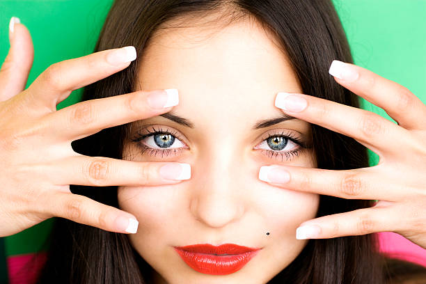 modern make up violet casual lifestyle