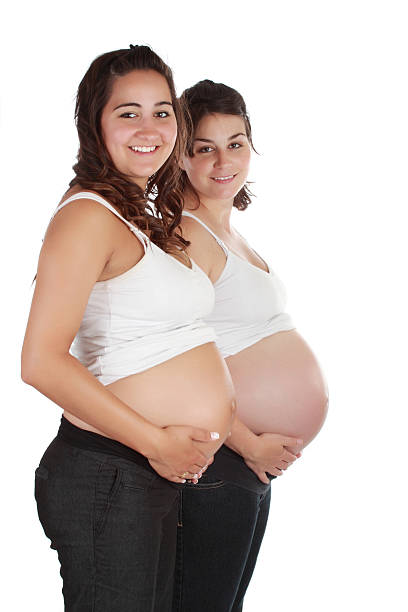 istock two pregnant woman 93292314